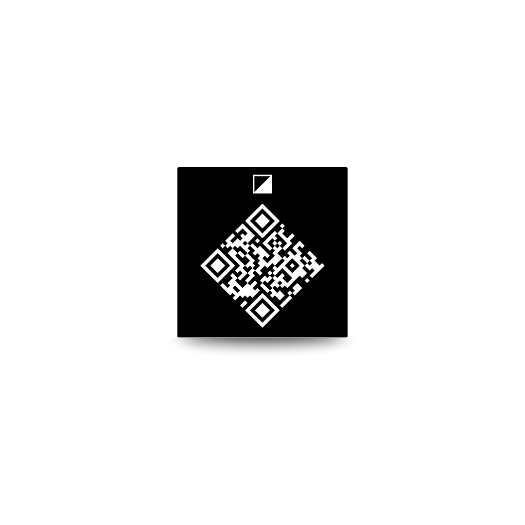 Beyond This Stone memorial QR code plate
